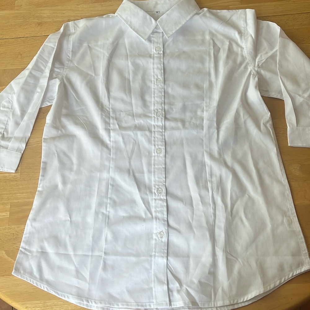 White button down shirt